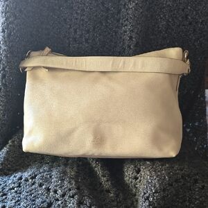 Kate Spade Cream Pebble Leather Shoulder Bag